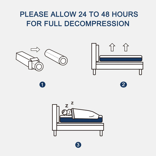 Matelas hybride Modland 14 pouces, plateau Euro, mousse CertiPUR-US ignifuge pour soulager les maux de dos, lit simple/double/queen/king size