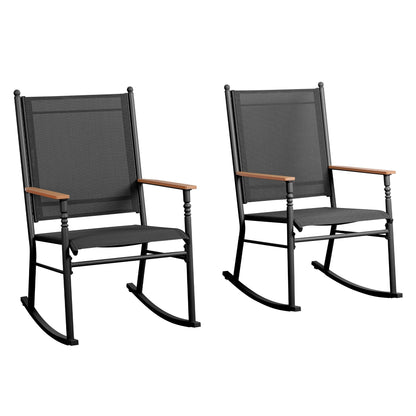 Chaises à bascule d'extérieur pour 2 personnes
