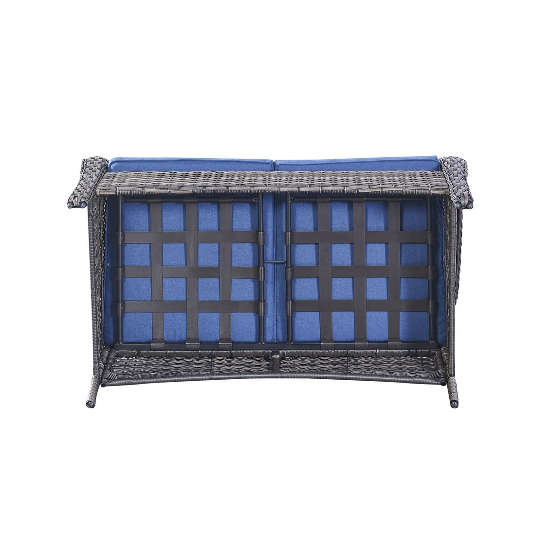 Ensemble de canapés d'extérieur en osier et en rotin Gymojoy