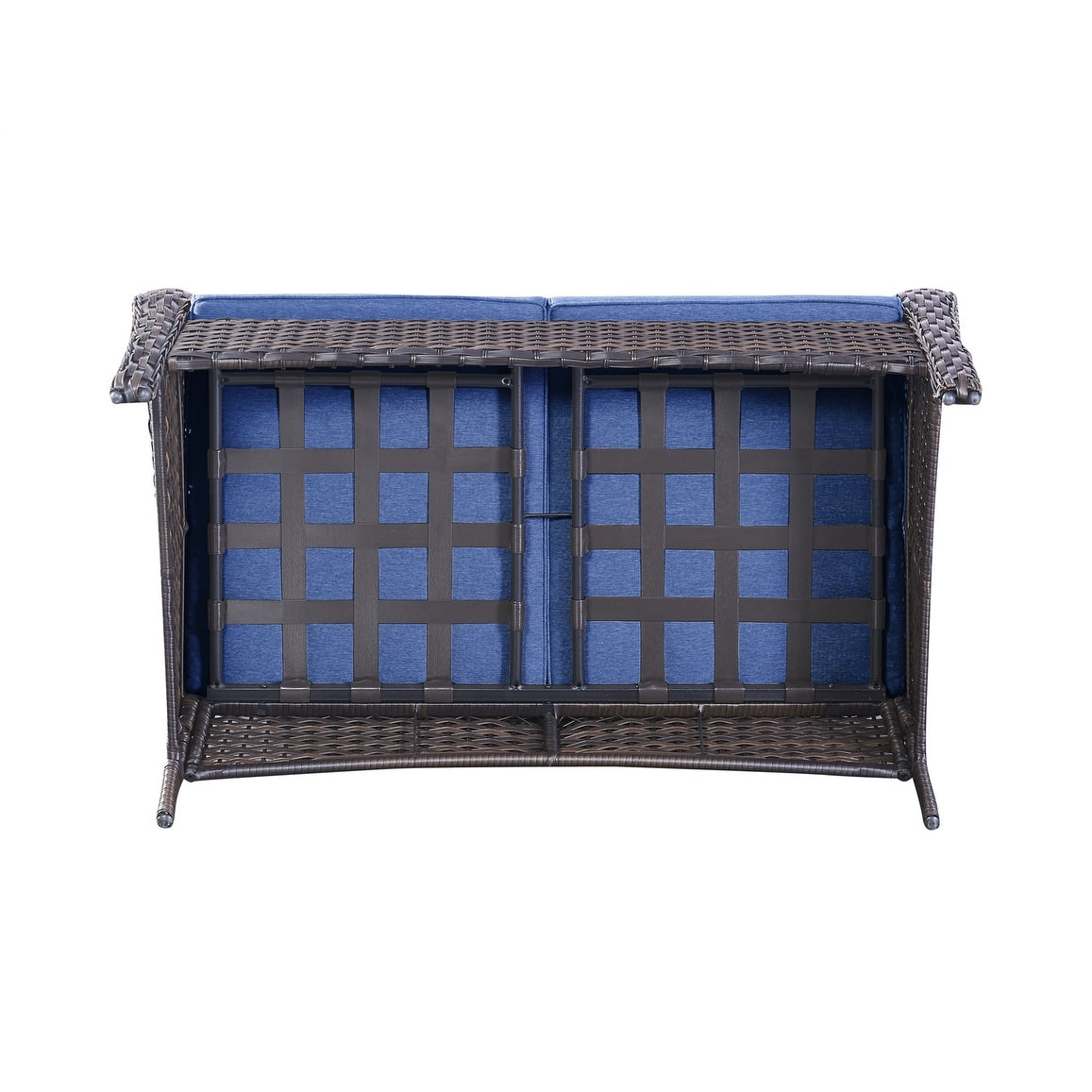 Ensemble de canapés d'extérieur en osier et en rotin Gymojoy