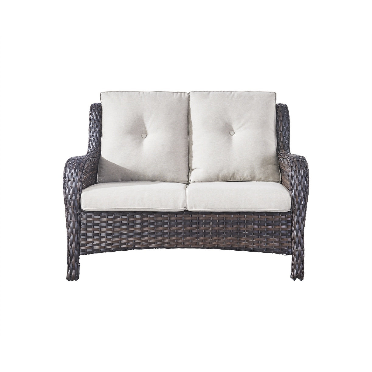 Ensemble de canapés d'extérieur en osier et en rotin Gymojoy