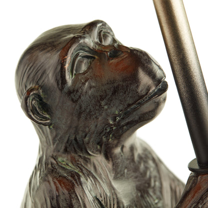 Lampe de table Singe Intellectuel 21,75 h – 11 L x 11 l x 21,75 h