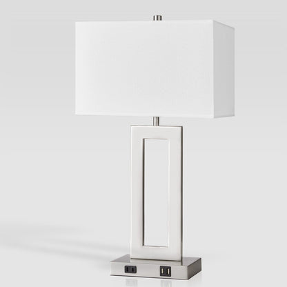 Ensemble de 22 lampes de table USB grises à commande tactile