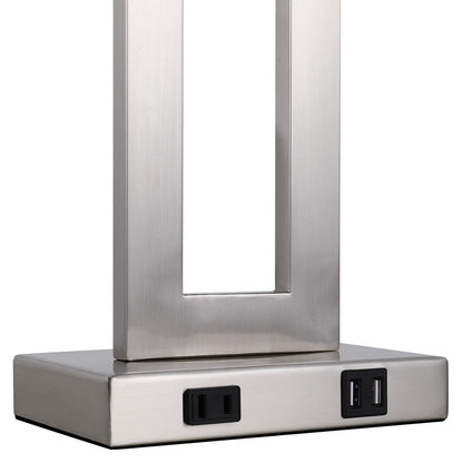 Ensemble de 22 lampes de table USB grises à commande tactile