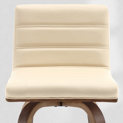 Tabourets de bar/comptoir pivotants en similicuir 26/29, lot de 2/3