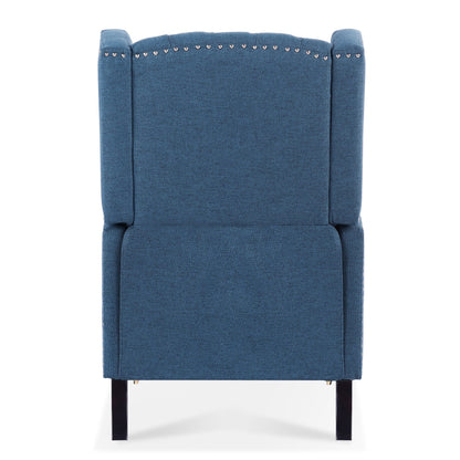 Fauteuil inclinable manuel en tissu large de 27,16 pouces