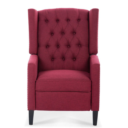 Fauteuil inclinable manuel en tissu large de 27,16 pouces