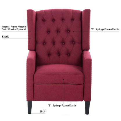 Fauteuil inclinable manuel large de 27,16 pouces
