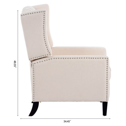Fauteuil inclinable manuel large de 27,16 pouces