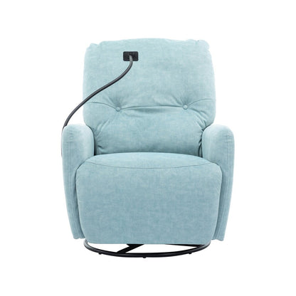 Fauteuil inclinable électrique pivotant à 270 degrés avec support pour téléphone