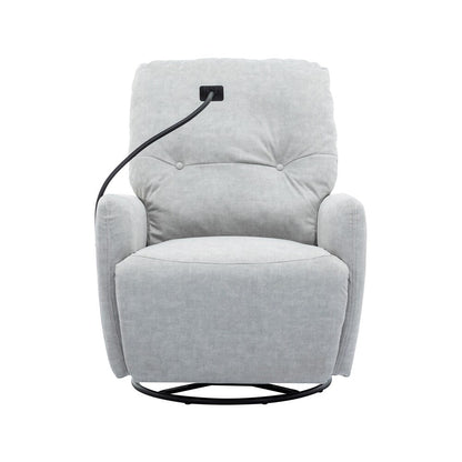 Fauteuil inclinable électrique pivotant à 270 degrés avec support pour téléphone