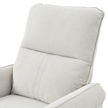 Fauteuil inclinable pivotant à 270° pour adultes, fauteuil inclinable pivotant à bascule, petit fauteuil inclinable électrique
