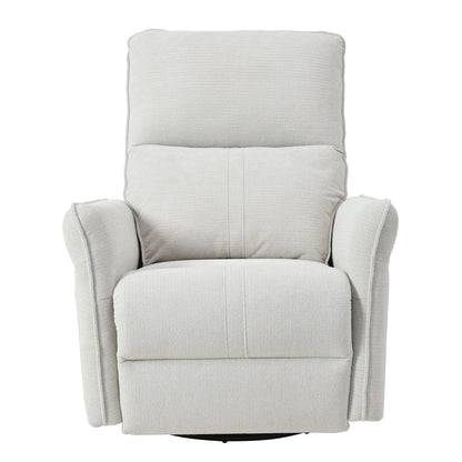 Fauteuil inclinable pivotant à 270° pour adultes, fauteuil inclinable pivotant à bascule, petit fauteuil inclinable électrique