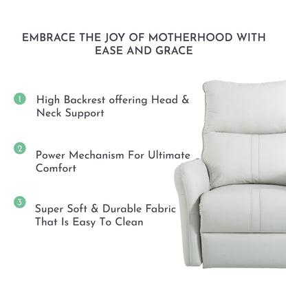 Fauteuil inclinable pivotant à 270°, canapé inclinable électrique avec ports USB