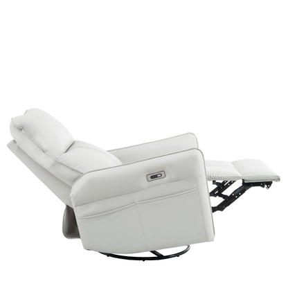 Fauteuil inclinable électrique pivotant à 270° avec ports USB