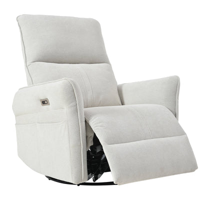 Fauteuil inclinable électrique pivotant à 270° avec ports USB