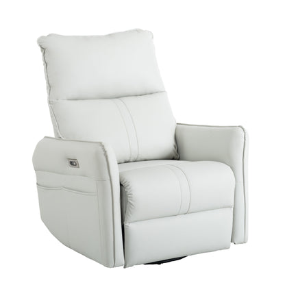 Fauteuil inclinable électrique pivotant à 270° avec ports USB