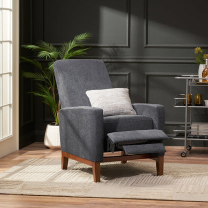 Fauteuil inclinable manuel en bois de 27 po de large