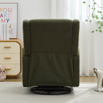 Fauteuil inclinable pivotant à oreilles de 29,5 po de large