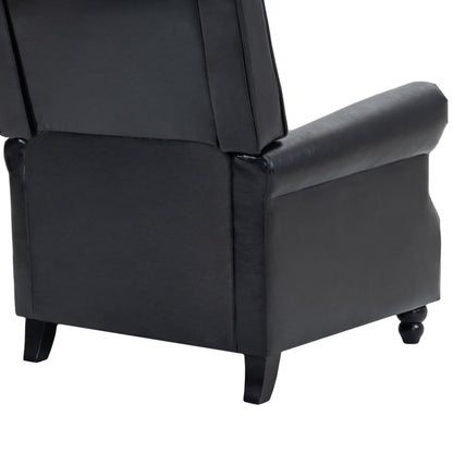 Ensemble de 2 fauteuils inclinables manuels avec garniture cloutée