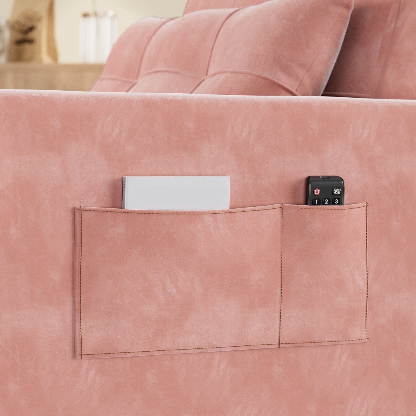 Canapé-lit 3 en 1 réglable, canapé-lit gigogne, convertible et pliable pour salon