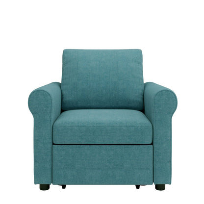 Canapé-lit 3 en 1 réglable, fauteuil gigogne, convertible et pliable pour le salon