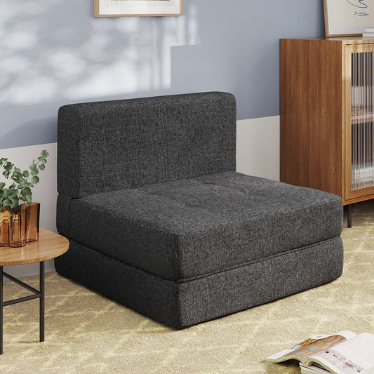 Fauteuil convertible 3 en 1, fauteuil rabattable, lit-lit escamotable