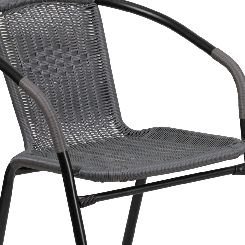 Ensemble table et chaises d'extérieur 3 pièces - 28,75 L x 28,75 P x 28 H