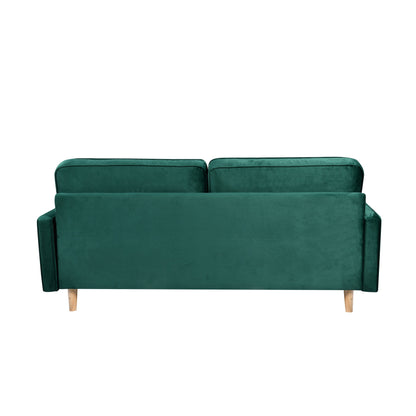 Canapé 3 places avec coussin en coton