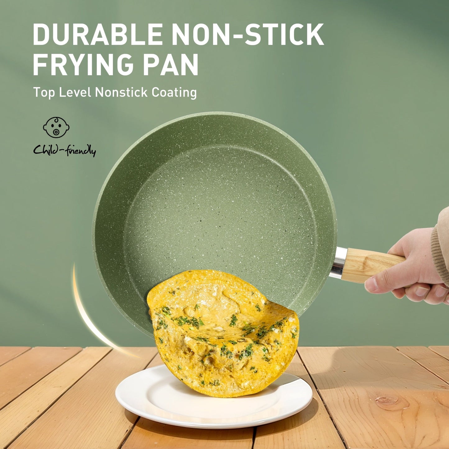 Batterie de cuisine et ustensiles de cuisson en granit de 30 pièces, ensemble de poêles de cuisson antiadhésives