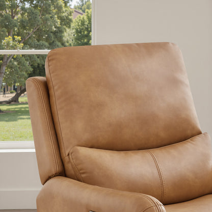 Fauteuil inclinable électrique pivotant à 360 degrés en similicuir
