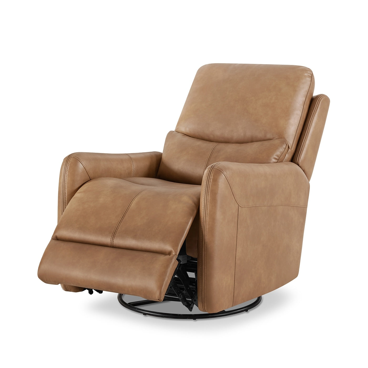 Fauteuil inclinable électrique pivotant à 360 degrés en similicuir