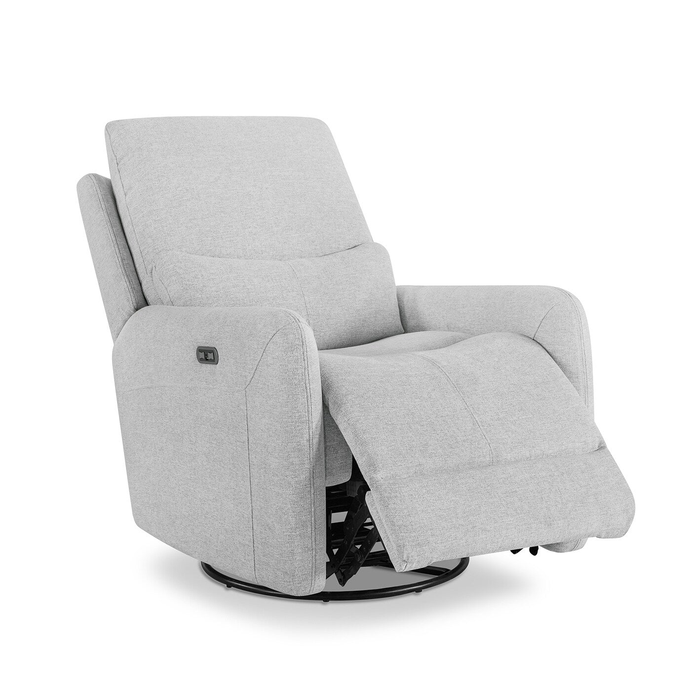 Fauteuil inclinable électrique pivotant à 360 degrés en similicuir