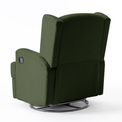Fauteuil inclinable pivotant manuel de 31 po de largeur, ensemble de 2 pour chambre d'enfant