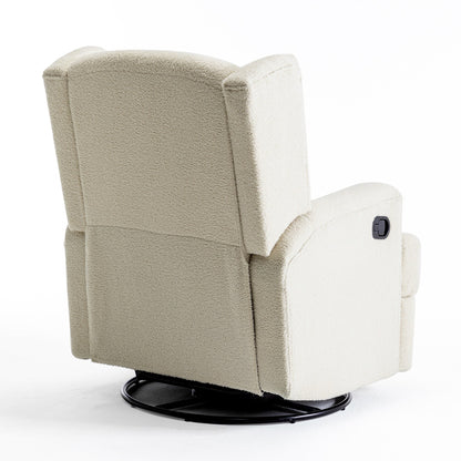 Fauteuil inclinable pivotant manuel de 31 po de largeur, ensemble de 2 pour chambre d'enfant