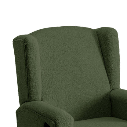 Fauteuil inclinable pivotant manuel de 31 po de largeur, ensemble de 2 pour chambre d'enfant