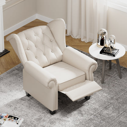 Fauteuil capitonné réglable 35.04 avec pieds robustes