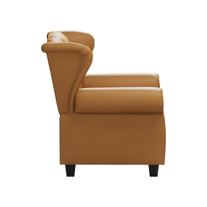 Fauteuil capitonné réglable 35.04 avec pieds robustes