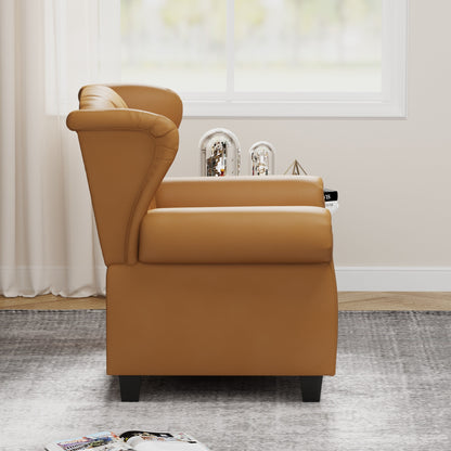 Fauteuil capitonné réglable 35.04 avec pieds robustes