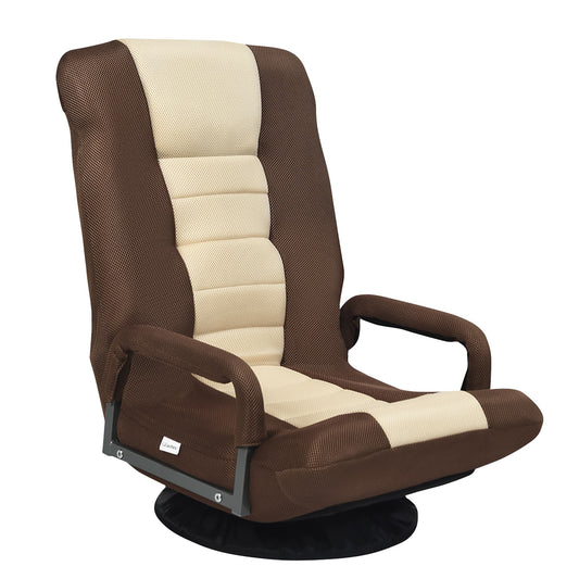 Chaise de jeu pivotante à 360 degrés avec dossier réglable et pliable