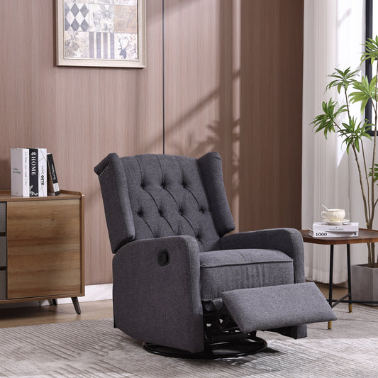 Chaise à bascule pivotante à 360 degrés pour chambre d'enfant