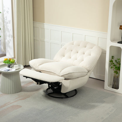 Ensemble de 2 fauteuils inclinables pivotants et réglables à 360 degrés