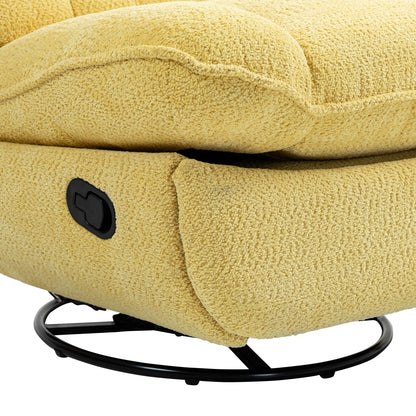 Ensemble de 2 fauteuils inclinables pivotants et réglables à 360 degrés