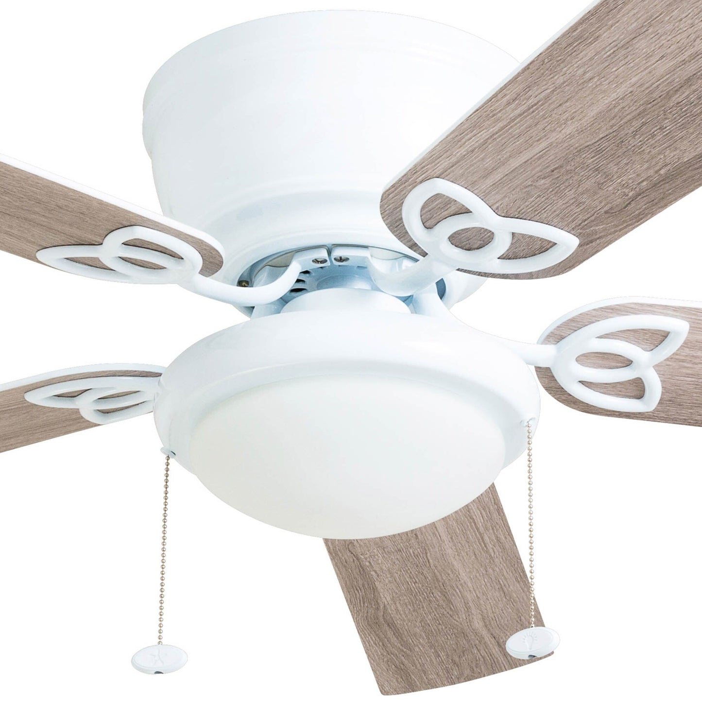 Ventilateur de plafond intérieur traditionnel Prominence Home Benton 52 avec éclairage LED et chaînettes