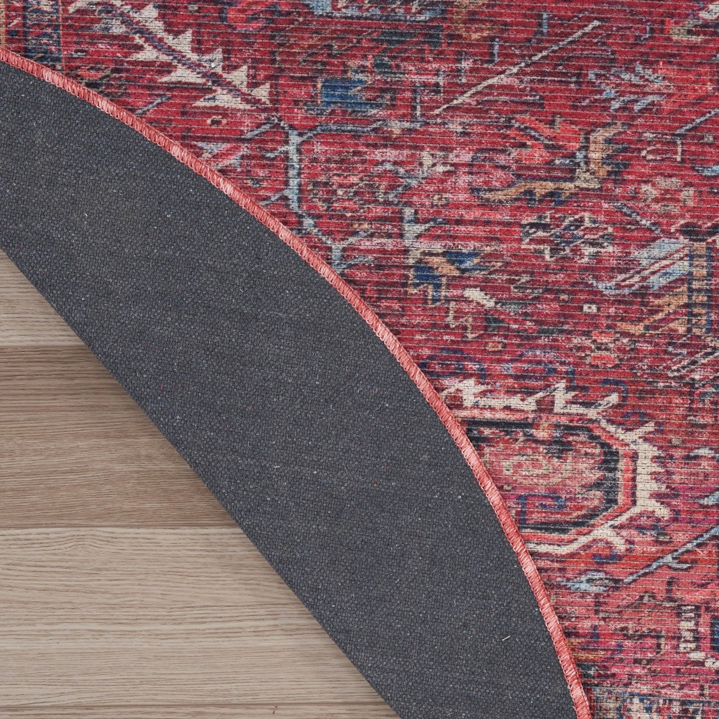 Tapis New Concept Lavables Vintage Persan Floral Lavable en machine