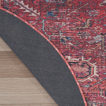 Tapis New Concept Lavables Vintage Persan Floral Lavable en machine