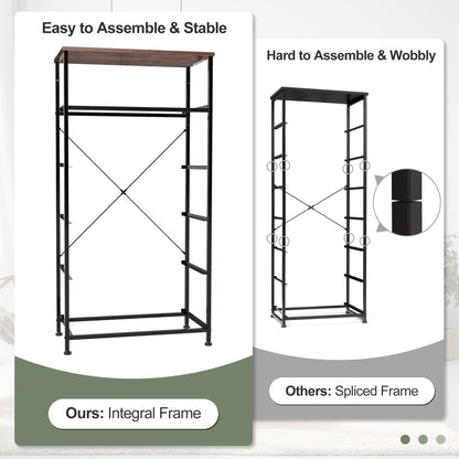 Commode verticale à 6 tiroirs de Crestlive Products