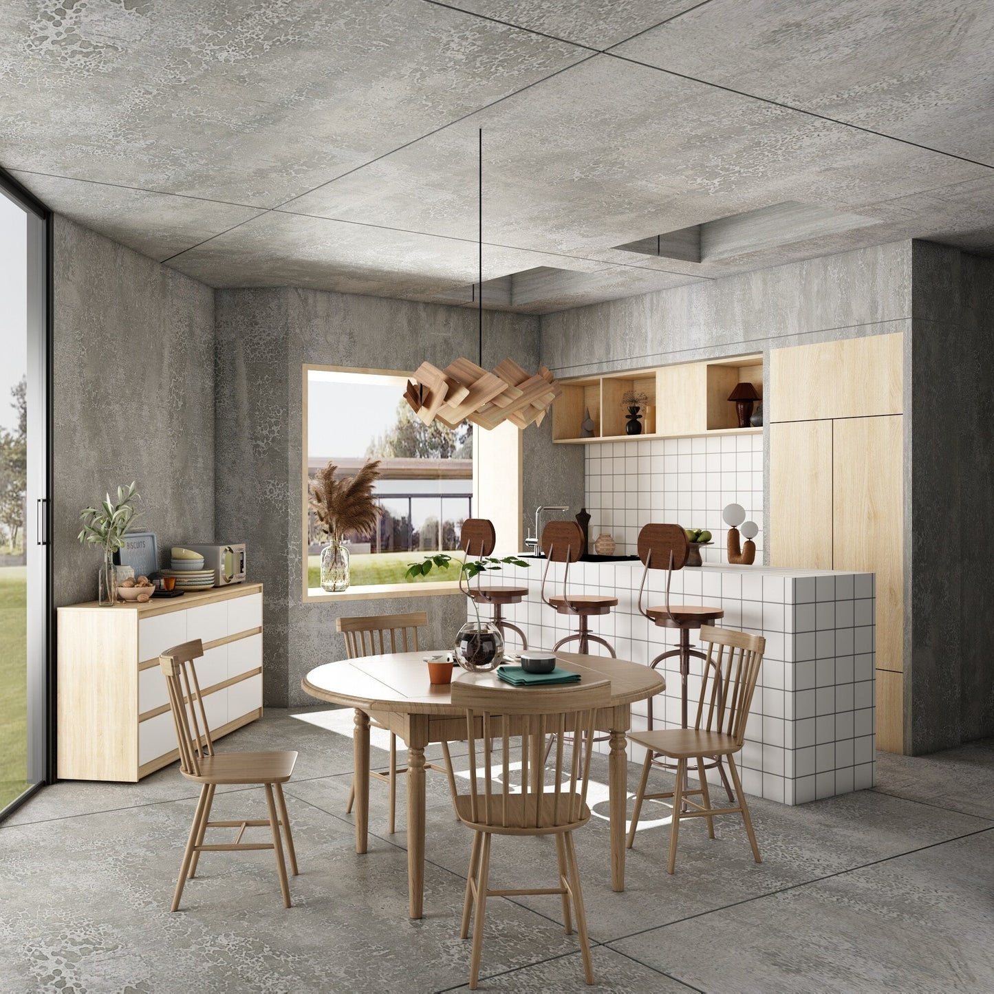 Commode d'appoint à 9 tiroirs 63W pour salon, chambre à coucher