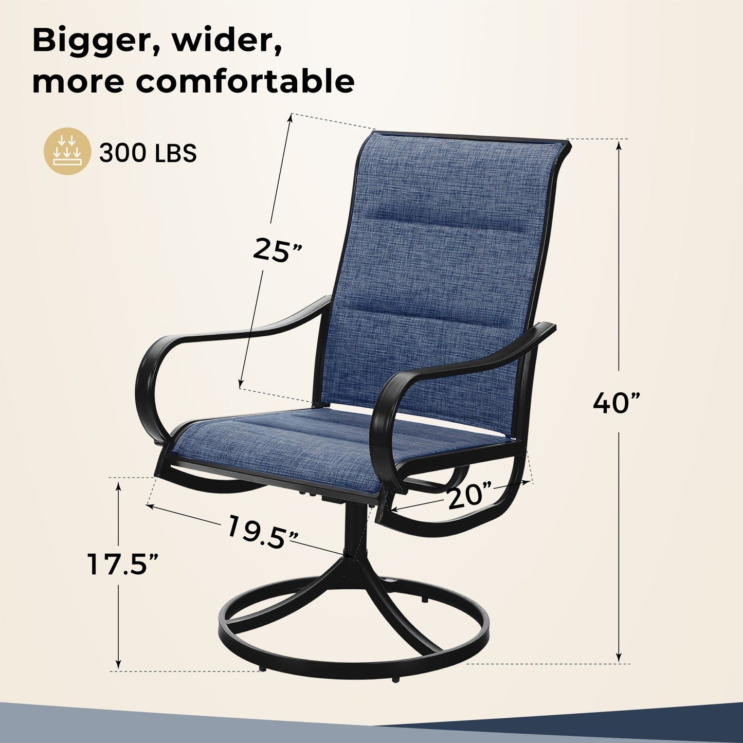 Ensemble de salle à manger de patio 8 pièces MAISON ARTS avec parasol de 13 pieds