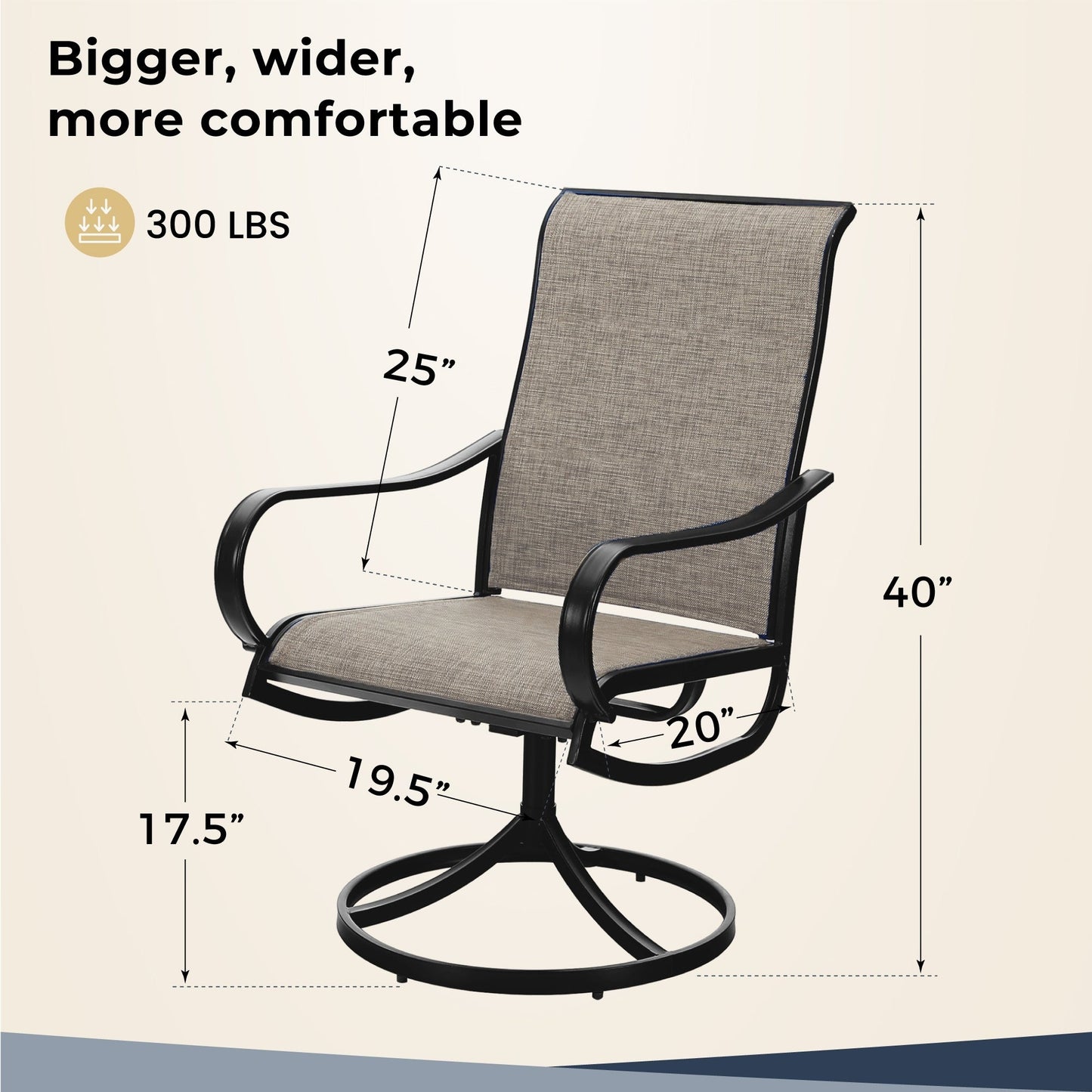 Ensemble de salle à manger de patio 8 pièces MAISON ARTS avec parasol de 13 pieds